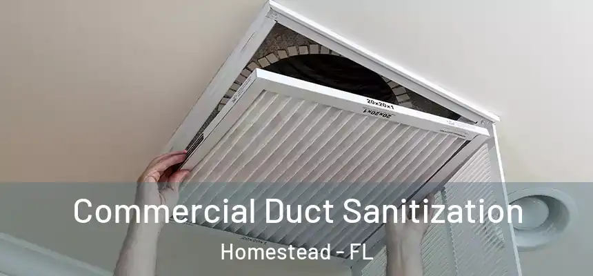 Commercial Duct Sanitization Homestead - FL